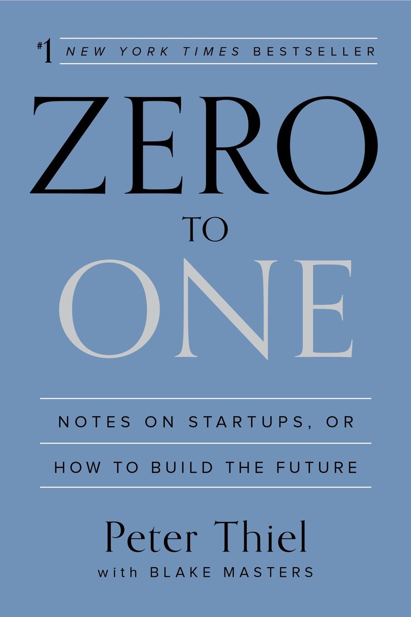 Zero to One · Peter Thiel